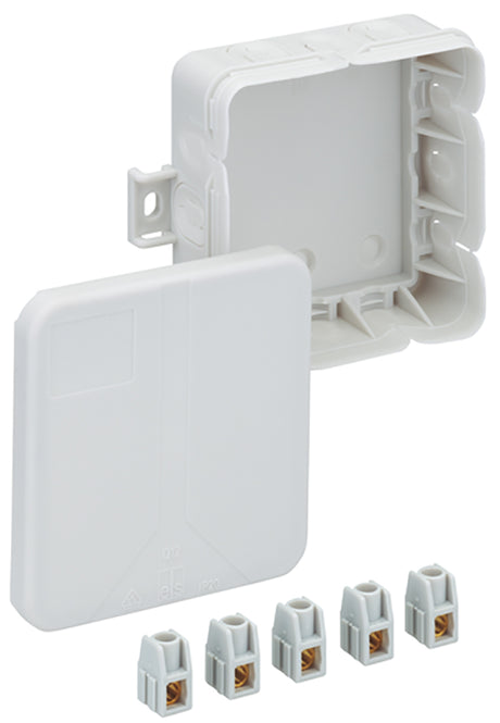 Abzweigdose IP20 2,5qmm                           85x85x37mm gr Kst