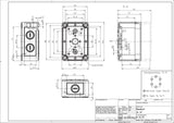 Leergehäuse Kst IP66                              B94xH65xT57mm ET45mm