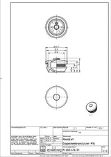 Kabeleinsteckstutzen IP66                         Ø16mm 5-9mm lgr hfr