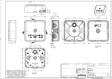 Abzweigdose IP30 2,5qmm                           78x78x27mm ws Kst