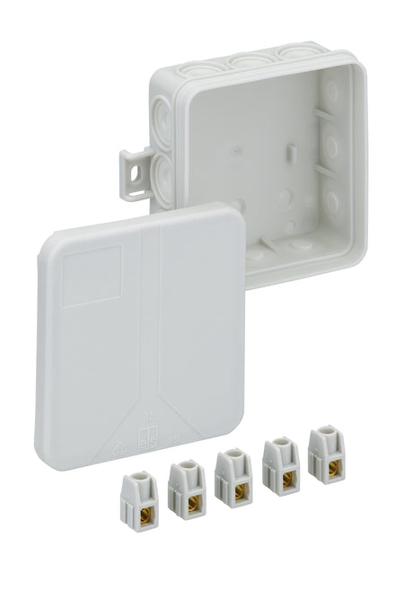 Abzweigdose IP55 2,5qmm                           85x85x37mm gr Kst