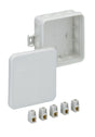 Abzweigdose IP55 2,5qmm                           85x85x37mm gr Kst
