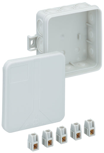 Abzweigdose IP55 2,5qmm                           85x85x37mm gr Kst