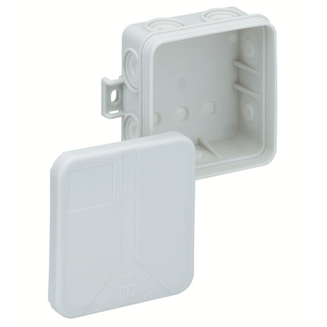 Abzweigdose IP55 2,5qmm                           75x75x37mm gr Kst