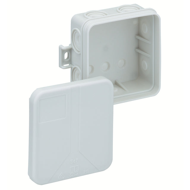 Abzweigdose IP55 2,5qmm                           75x75x37mm gr Kst