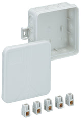 Abzweigdose IP55 2,5qmm                           85x85x37mm gr Kst