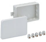 Abzweigdose IP55 2,5qmm                           85x130x37mm gr Kst