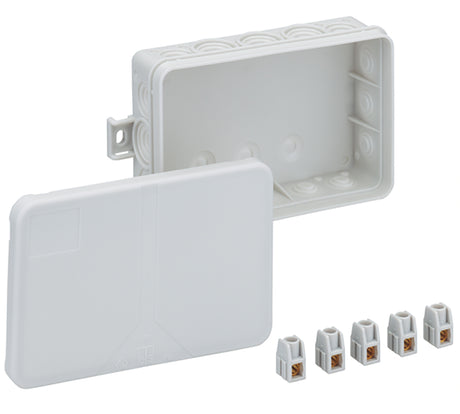 Abzweigdose IP55 2,5qmm                           85x130x37mm gr Kst