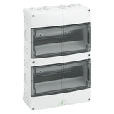 Kleinverteiler AP                                 2x12TE Kst IP65