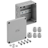 Abzweigdose IP66                                  130x130x75mm gr Kst