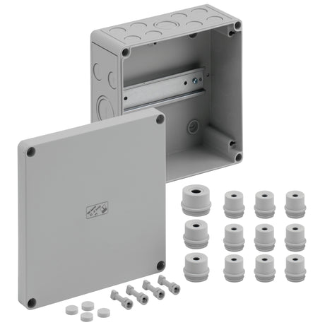 Abzweigdose IP66                                  180x182x90mm gr Kst