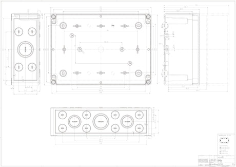 Abzweigdose IP66                                  180x254x90mm gr Kst