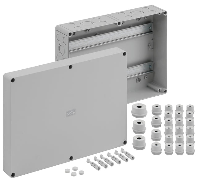 Abzweigdose IP66                                  254x360x111mm gr Kst