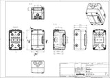 Kleinverteiler AP                                 1x3TE Kst IP65