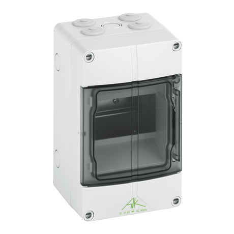 Kleinverteiler AP                                 1x5TE Kst IP65