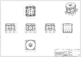Verbindungsdose Beton luf                         71x71x68mm Kst