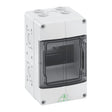 Kleinverteiler AP                                 1x5TE Kst IP65