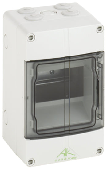 Kleinverteiler AP                                 1x5TE Kst IP65