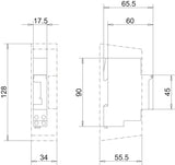 Schaltuhr mech 230VAC                             REG 1kan Schließ 24h