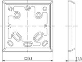 Adapterplatte                                     ws