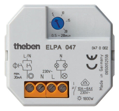 Treppenlichtzeitschalter                          TLZ UP elektr 230VAC