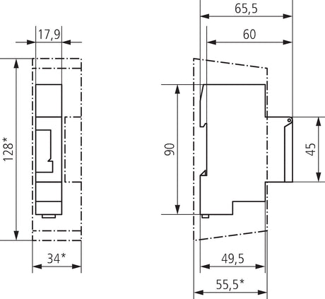 Schaltuhr mech 230VUC                             REG 1kan Schließ 72h 24h