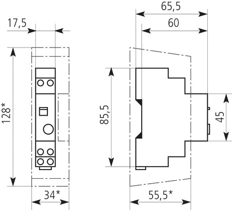 Treppenlichtzeitschalter                          TLZ REG elektr