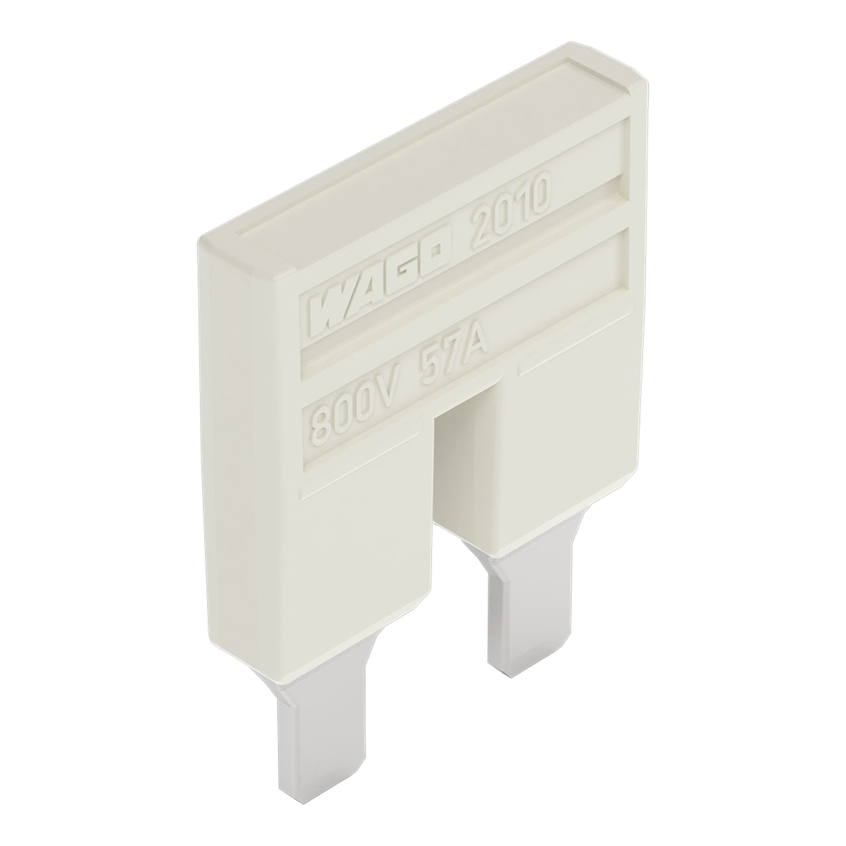 WAGO Querverbinder 2p steckb isol 57A Serie 2010 2010-402 m.Berühr.schutz