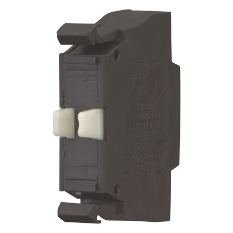 Hilfsschalterblock 1S 1Ö                          Frontbef 6A/AC Federzug