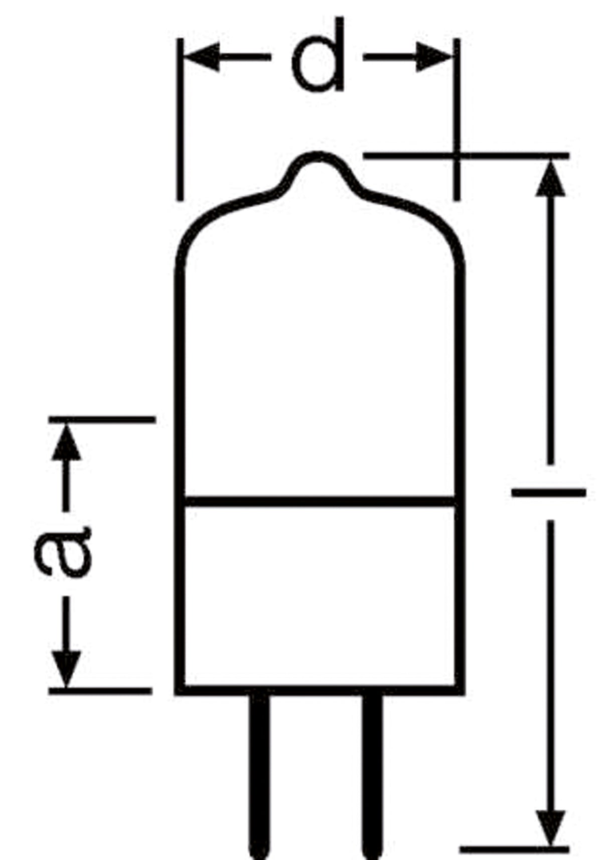 OSRAM Projektionslampe 150W GX6,35 230V 64502 150W 230V GX6,35 FS1 Halogen
