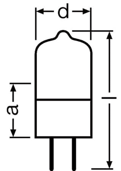 OSRAM Projektionslampe 150W GX6,35 230V 64502 150W 230V GX6,35 FS1 Halogen