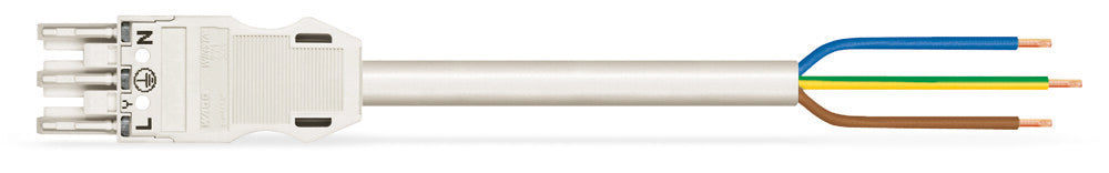 WAGO Systemverbindung 3p H05VV-F 1,5qmm Serie 771 771-9993/106-302 L3000mm ws