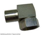 Winkeladapter 22L-1 1/4" mit Dichtung