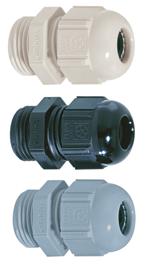 Kabelverschraubung M12                            PA si-gr unbeh 8mm IP68