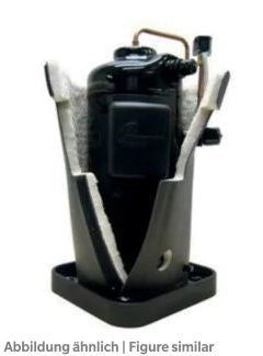 Schalldämmhaube Typ 10 mit Bodenplatte Kit 10 (8609149) für Copeland Scroll