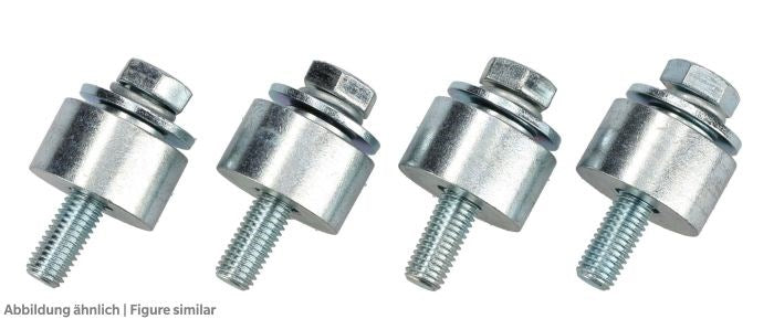 Montagesatz/Schwingungsdämpfer Copeland  8609592 (527-0206-03) Stahl, Höhe 33mm