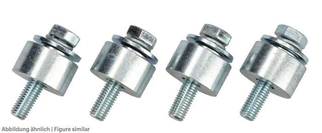 Montagesatz/Schwingungsdämpfer Copeland  8609592 (527-0206-03) Stahl, Höhe 33mm