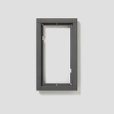 Rahmen-Türstation 2f UP                           dgr Alu 231x131x15mm