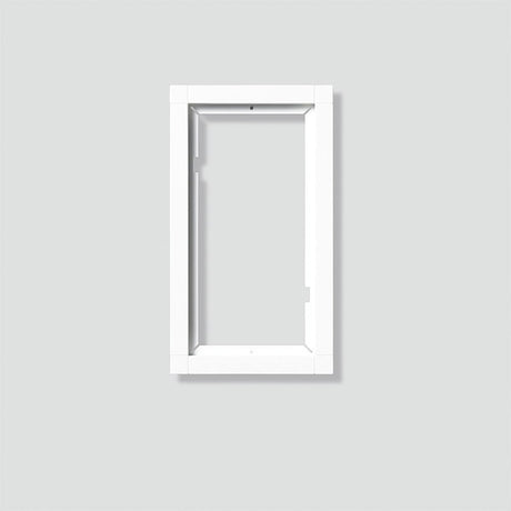 Rahmen-Türstation 2f UP                           dgr Alu 231x131x15mm