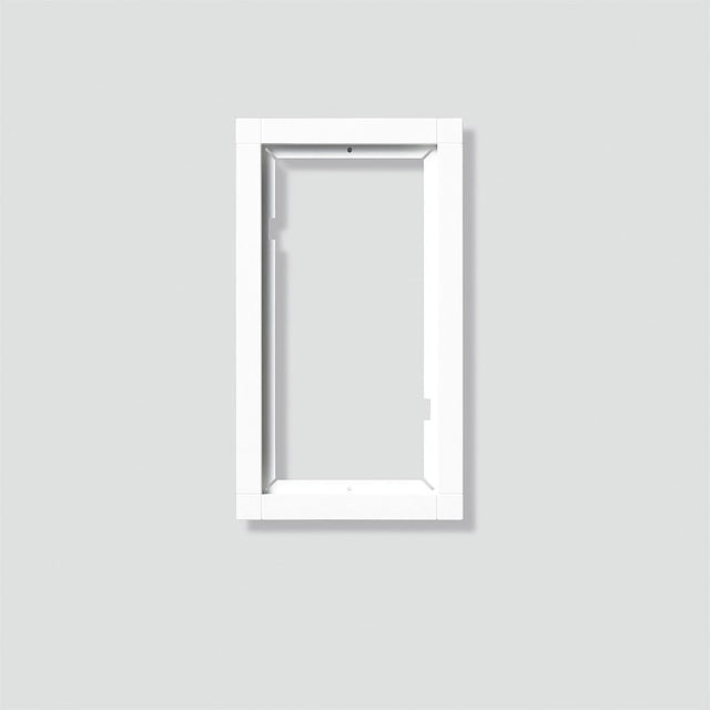 Rahmen-Türstation 2f UP                           dgr Alu 231x131x15mm