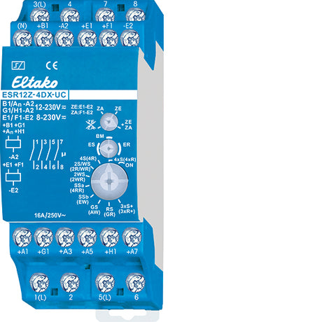 Installationsrelais 2TE                           elektr REG 4S 8-230V/UC