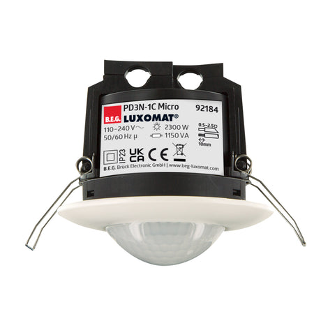 Bewegungsmelder UP 360°                           110-240V rws glz IP23
