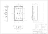 Leergehäuse Kst IP66                              B110xH180xT63mm ET150mm