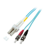 LWL-Patchkabel LC-D/ST                            50/125 OM3 2m tk