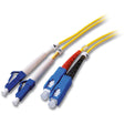 LWL-Patchkabel LC-D/SC-D                          SM OS2 1m ge