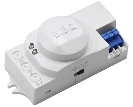 Bewegungsmelder UP 0-360°                         230V ws glz IP20