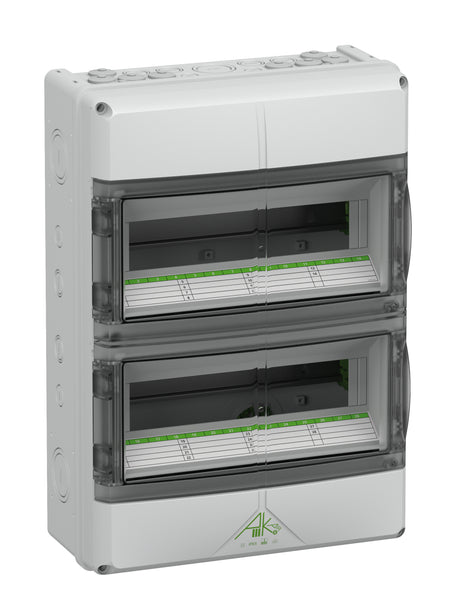 Kleinverteiler AP                                 2x14TE Kst IP65