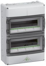 Kleinverteiler AP                                 2x14TE Kst IP65