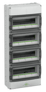 Kleinverteiler AP                                 4x14TE Kst IP65