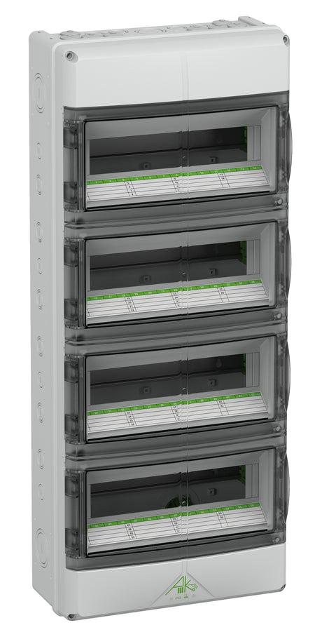 Kleinverteiler AP                                 4x14TE Kst IP65